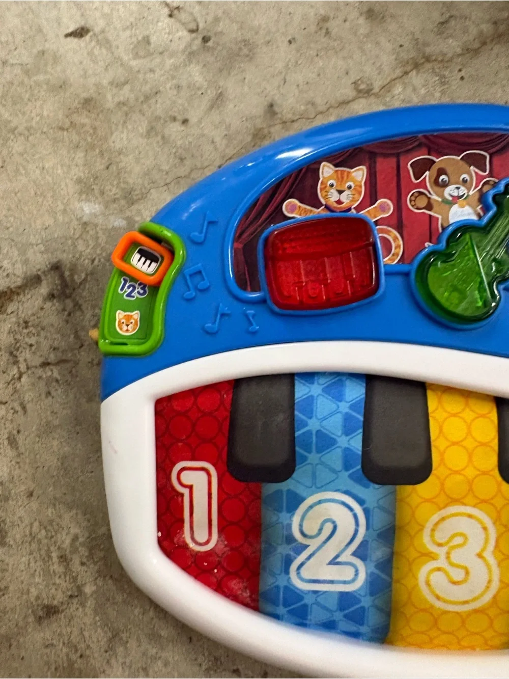 Baby Einstein Musical Toy Piano, Numbers & Letters Theme, Multicolor